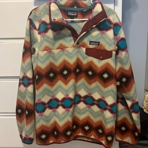 Large multi-color Patagonia pullover
